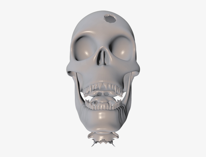 Skull, transparent png