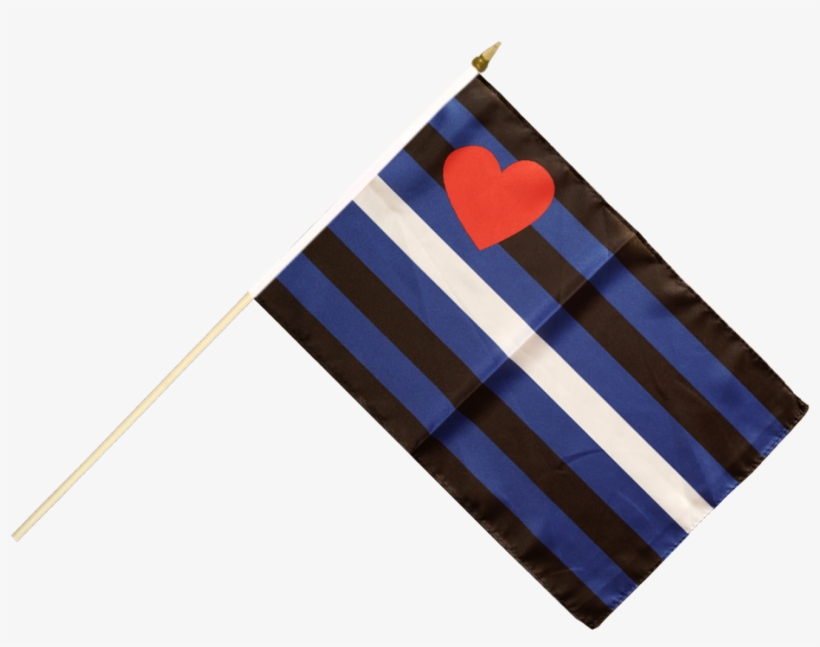 Gay Pride Leather Hand Waving Flag - Flag, transparent png