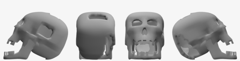 Skull, transparent png