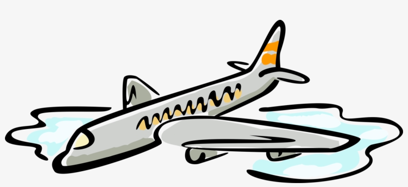 Vector Illustration Of Commercial Airline Passenger, transparent png