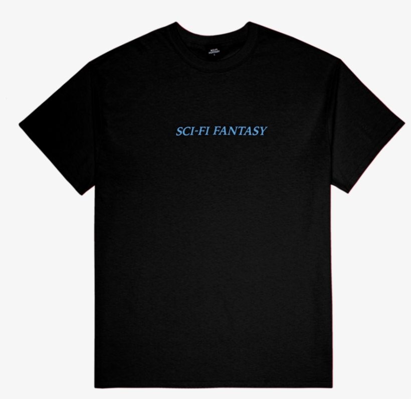 Sci Fi Fantasy Logo Tee Black 1400x - Sci Fi Fantasy Clothing, transparent png