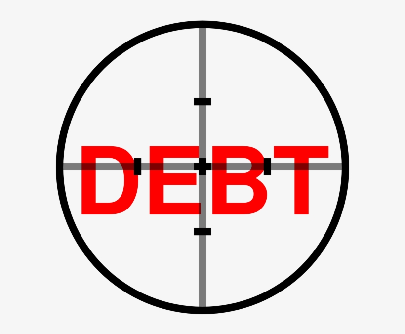 Debt Destruction Clip Art - National Debt Clipart Transparent, transparent png