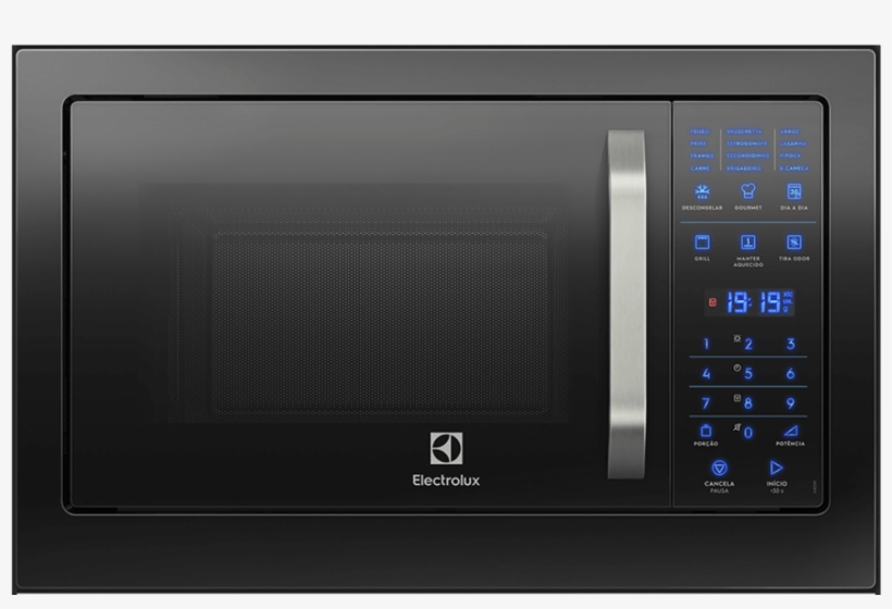 Micro-ondas De Embutir Com Função Grill E Painel Blue - Microondas De Embutir Electrolux, transparent png