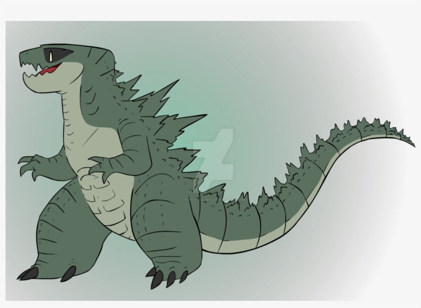 Drawn Alligator Godzilla - Nile Crocodile, transparent png