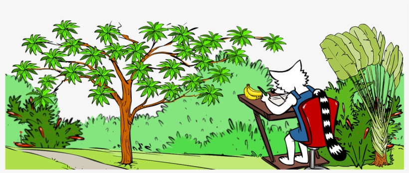 Mister Lemur - Cartoon, transparent png