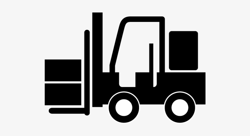 View All Images-1 - Forklift Black And White Icon, transparent png