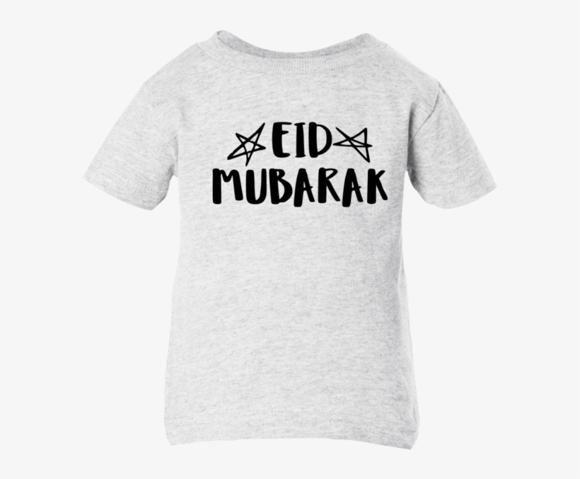 Eid Mubarak Infant Short Sleeve T-shirt - Am A Virgin Shirt, transparent png