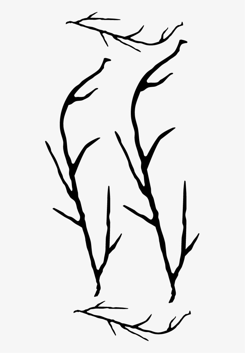 Vinilo Decorativo Rama2 - Silhouette, transparent png