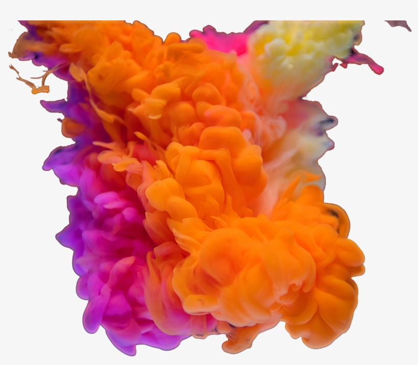 C - Color Smoke Background Hd, transparent png