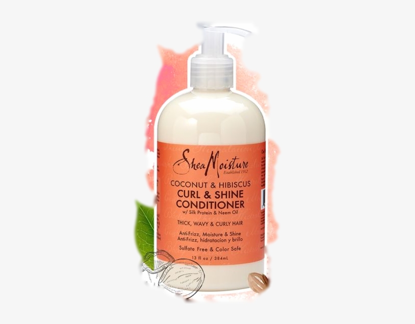 Coconut & Hibiscus - Sheamoisture Coconut & Hibiscus Curl & Shine, transparent png