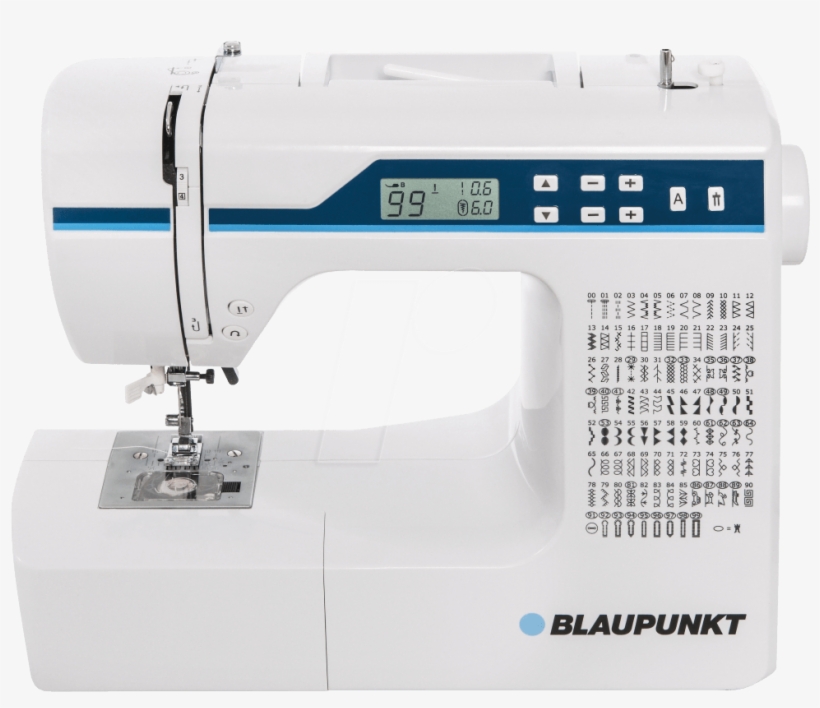 Free Arm Sewing Machine, 200 Stitch Programs Blaupunkt - Blaupunkt Comfort 930 Freiarmnähmaschine Hardware/electronic, transparent png
