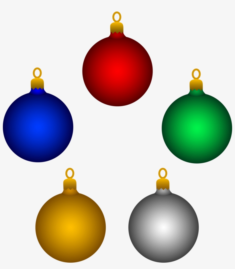 Christmas Ornament Clipart Orniment - Ornaments Clipart, transparent png