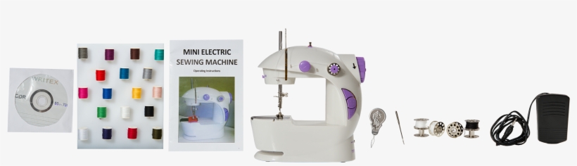 4 In 1 Mini Sewing Machine - Machine, transparent png