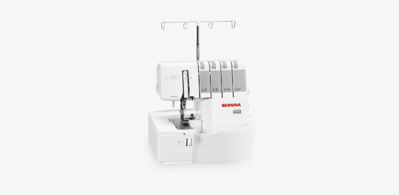 Cut, Sew And Finish In A Single Step - Bernina L450, transparent png