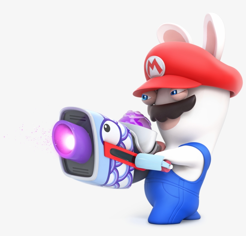 Mario-rabbids - Mario Rabbids Kingdom Battle Characters, transparent png