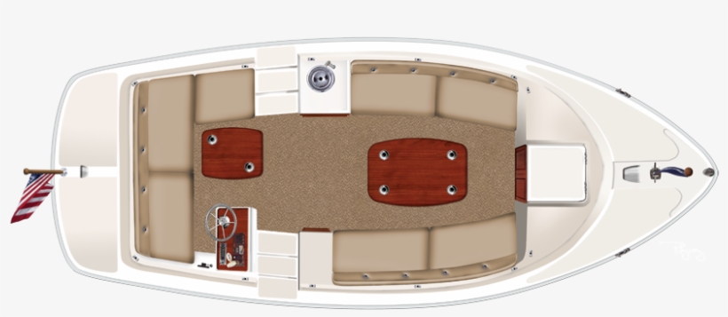 Speed Boat Top View Png - Boat Plan View Png, transparent png