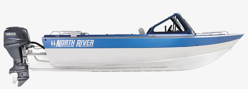 Blue North River Boat, transparent png