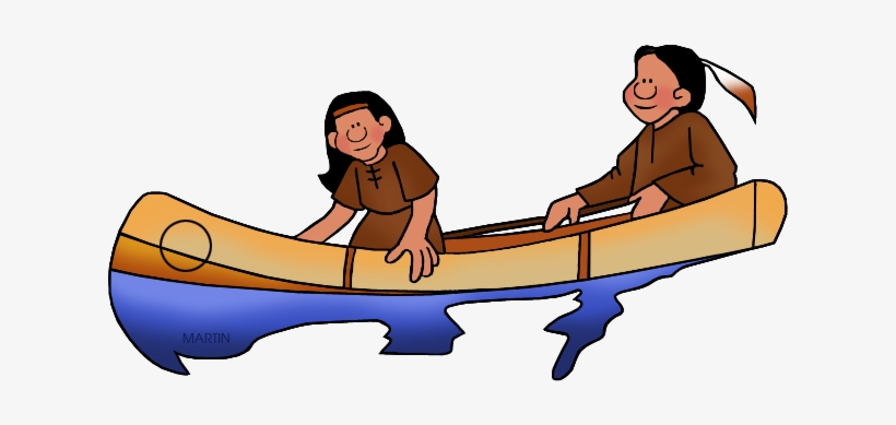 American Indian Png - Native American Canoes, transparent png