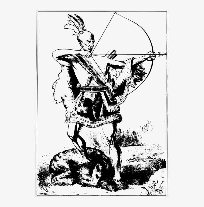 Native Americans In The United States Computer Icons - Native American Line Drawing, transparent png