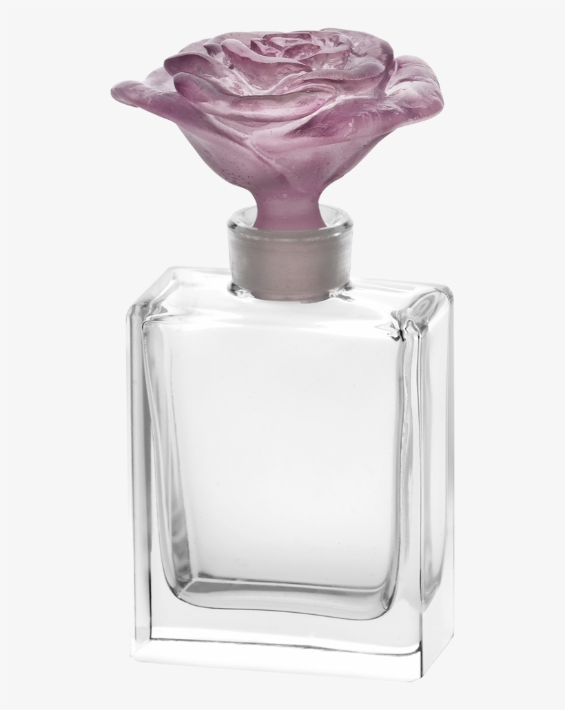 Perfume Bottle Png - Rose Perfume Bottle, transparent png