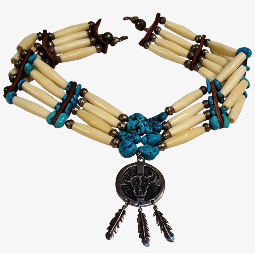 Bone Necklace Png - Native American Necklace Png - 1746x1746 PNG