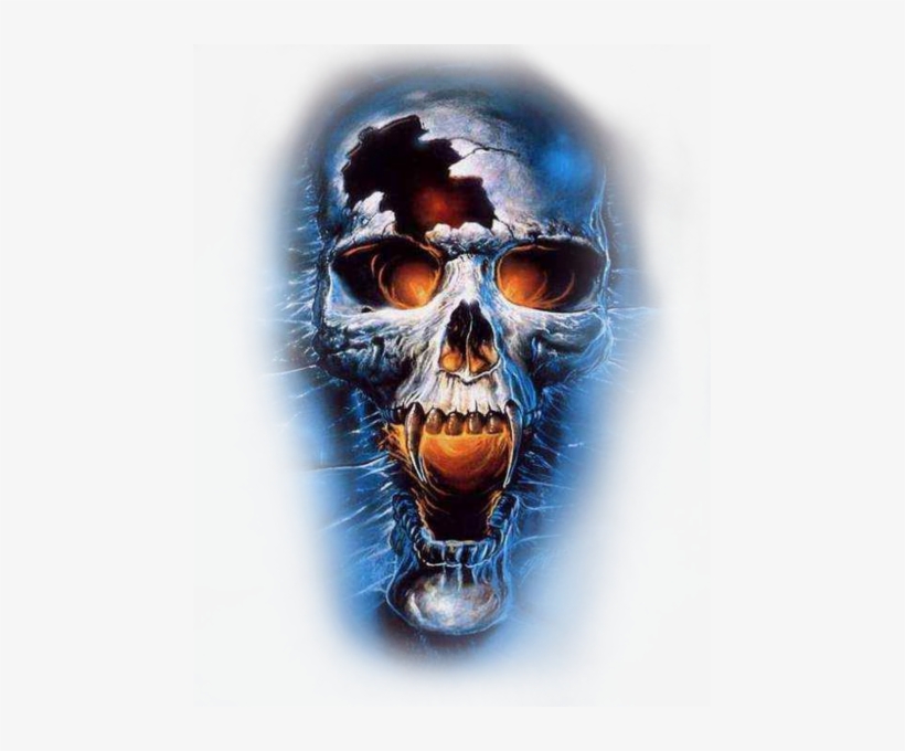 Share This Image - 3d Skull, transparent png