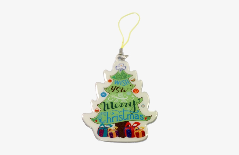 Christmas Tree Hanging Decoration - Christmas Ornament, transparent png
