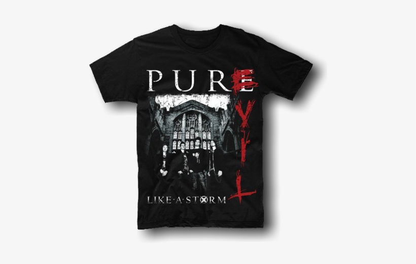 Pure Evil T Shirt Png - Casualties T Shirt, transparent png