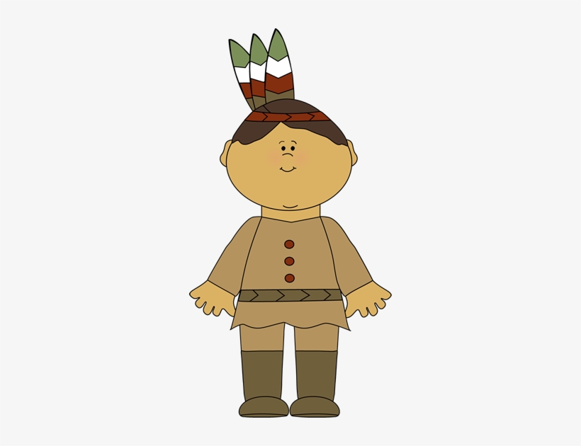 Native - Pilgrims Clipart, transparent png