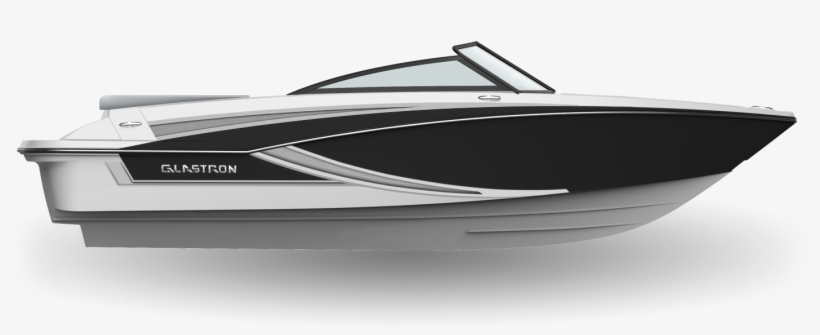 White W/jet Black - Glastron, transparent png