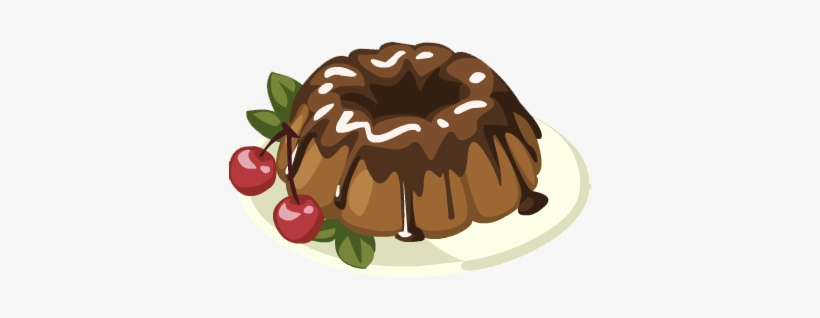 Bundt Cake - Chocolate Cake, transparent png