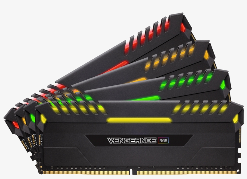 Corsair Vengeance Rgb Dram 16gb Ddr4 2666 (pc4-21300) - Corsair Ddr4 Dominator Pc24000 16gb 2x8gb Cmd16gx4m2b3000c15, transparent png