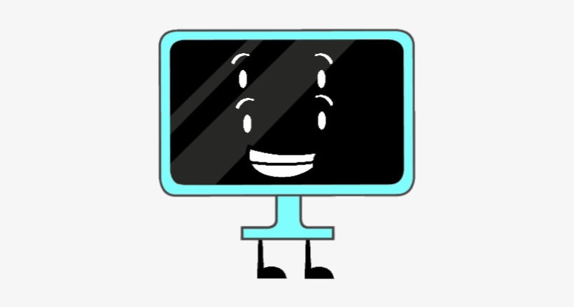 Blue Tv With 4 Eyes, transparent png