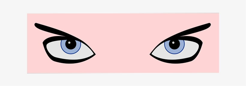 Eyes, Gaze, Girl, Look, Stare, Pupils, Iris, Blue Eyes - Cartoon Pupils Transparent, transparent png