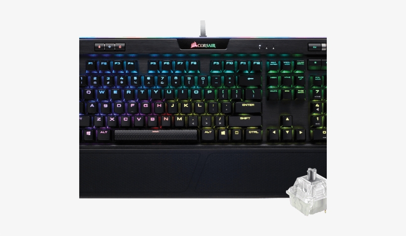 Corsair K95 Rgb Platinum Black - Corsair K95 Platinum, transparent png