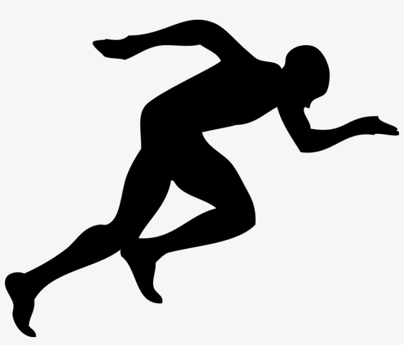 Onu Men's Indoor Track And Field - Clip Art Runner, transparent png