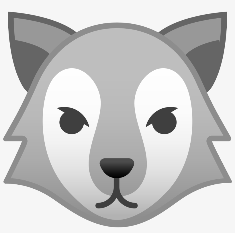 Download Svg Download Png - Emoticono Lobo, transparent png