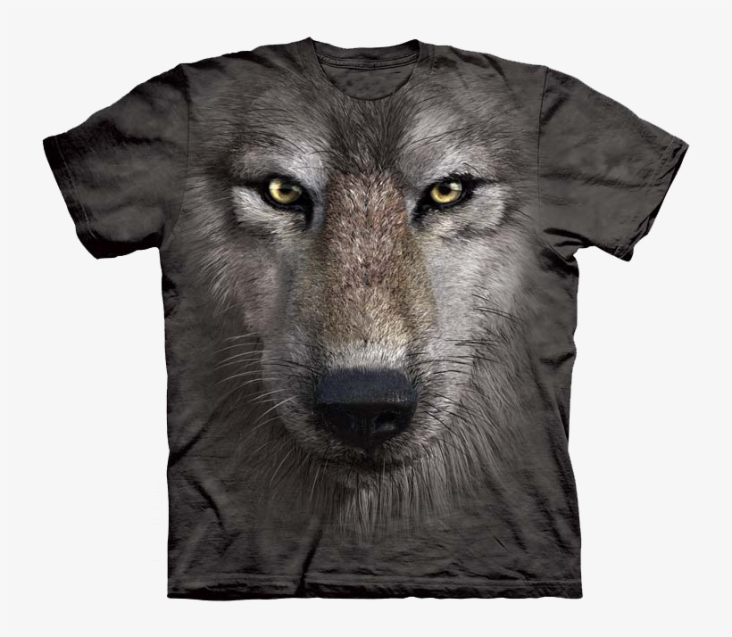 If You Love Wolves Then This Is A Must Have Shirt For - Wolf Face, transparent png