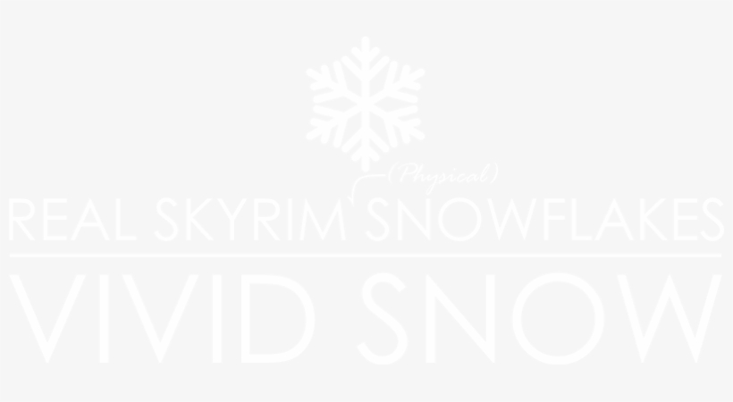 Welcome To Real Skyrim Snowflakes - Book Of Secrets Ebook, transparent png