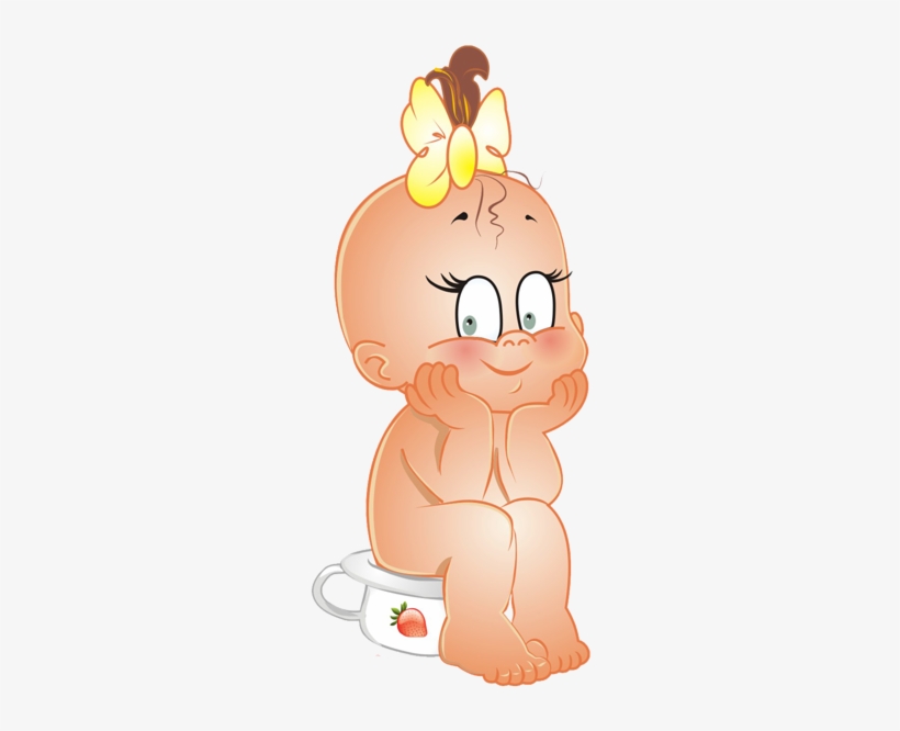 Baby Girl Png Clipart - Baby Cartoon Clipart Free, transparent png