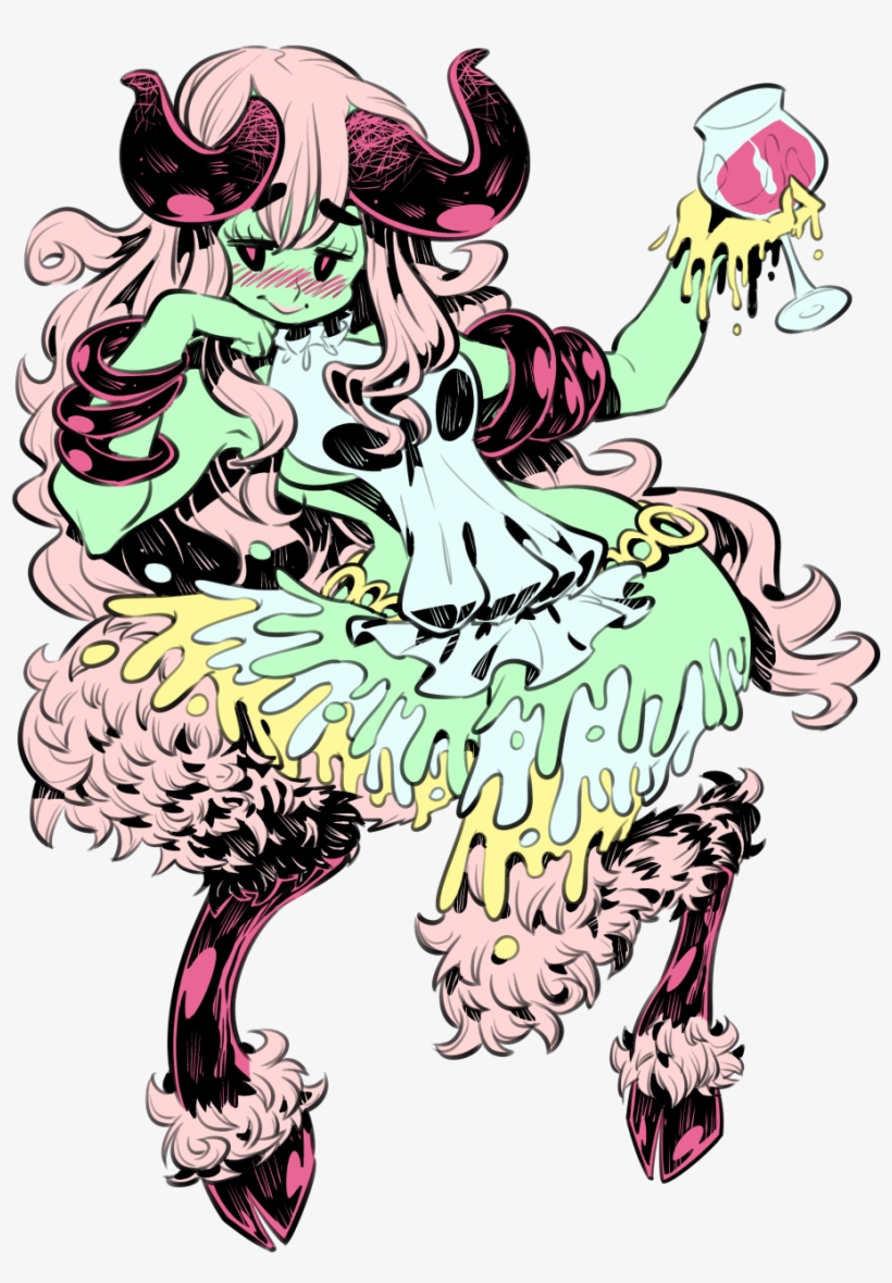 Satyr Girl Rafchus Artist Shop Png Demon Girl Png Satyr - Satyr Girl, transparent png