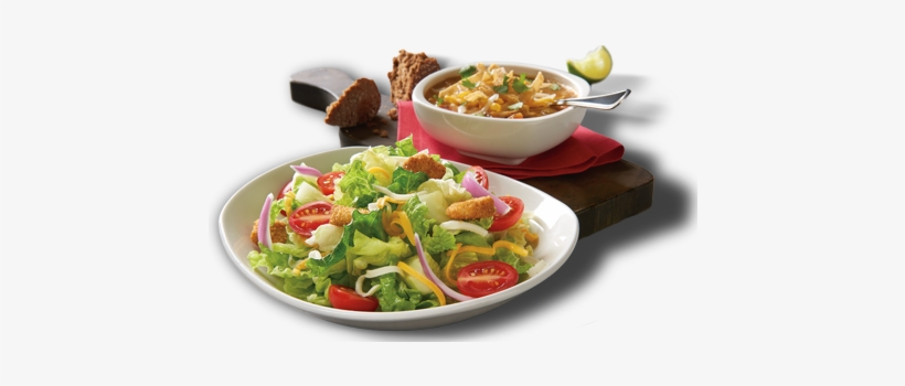 Soup And Salad Png, transparent png