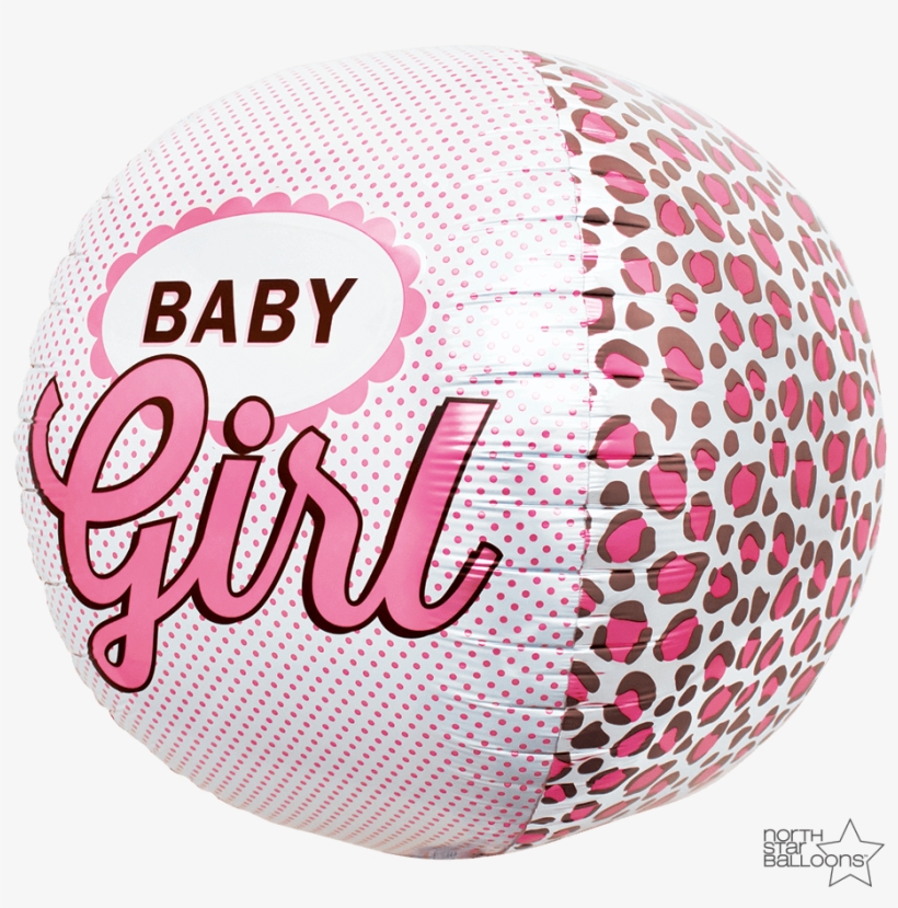 Baby Girl Sphere 17 In*, transparent png