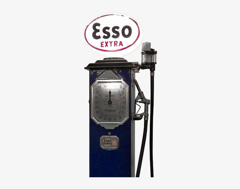 Esso Petrol Pump Png - Esso, transparent png