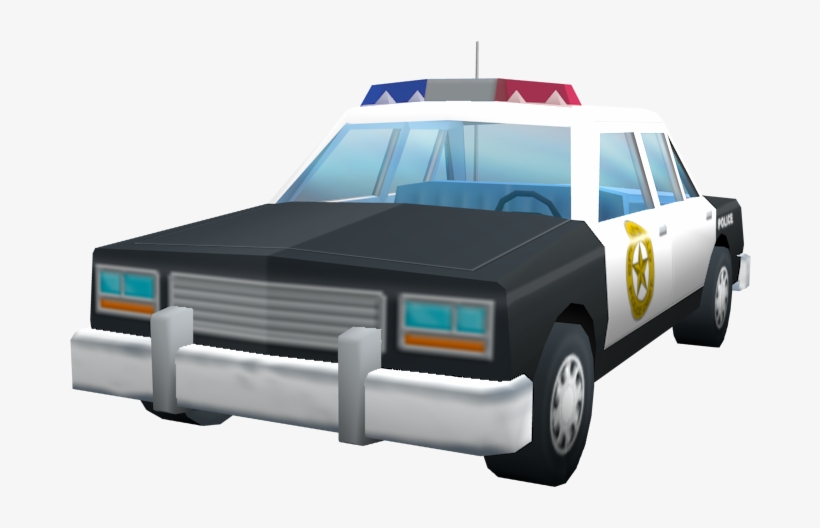 Download Zip Archive - Simpsons Hit And Run Police Car, transparent png