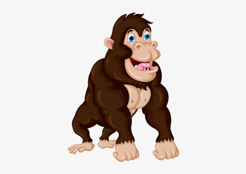 Pin By Paqui Velasco Haro On Animales - Gorilla Clip Art, transparent png