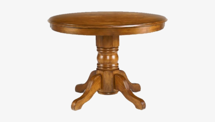 Table Png Image - Home Styles - Pedestal Dining Table, Cottage Oak, transparent png