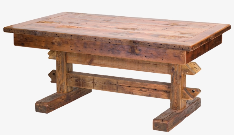 Modern Dining Room Table Png Home Decor Rustic Mountain - Rustic Wood Table Png, transparent png