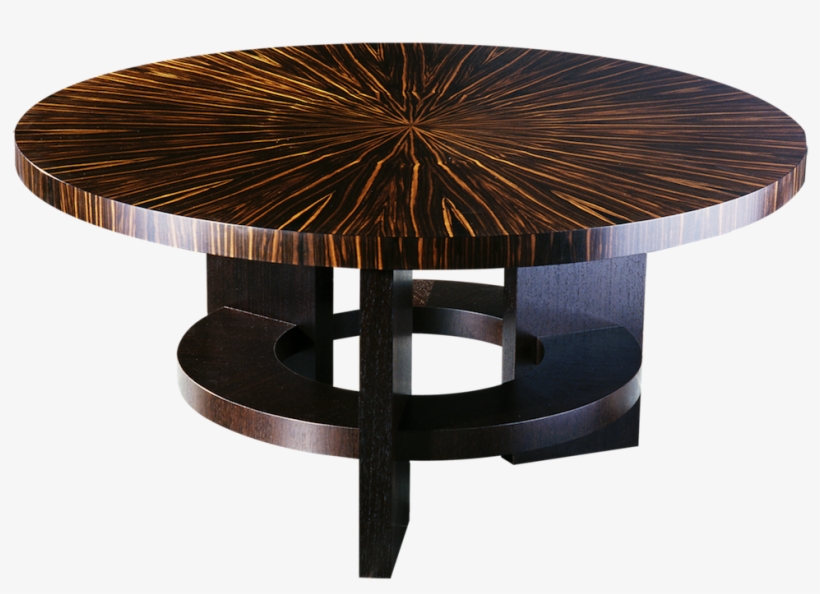 Fifth Avenue New York Art Deco Style Round Dining Table - New York City, transparent png