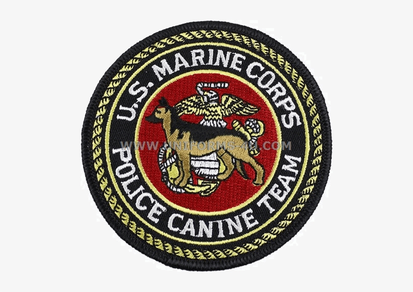 Usmc Police Canine Team Patch, transparent png